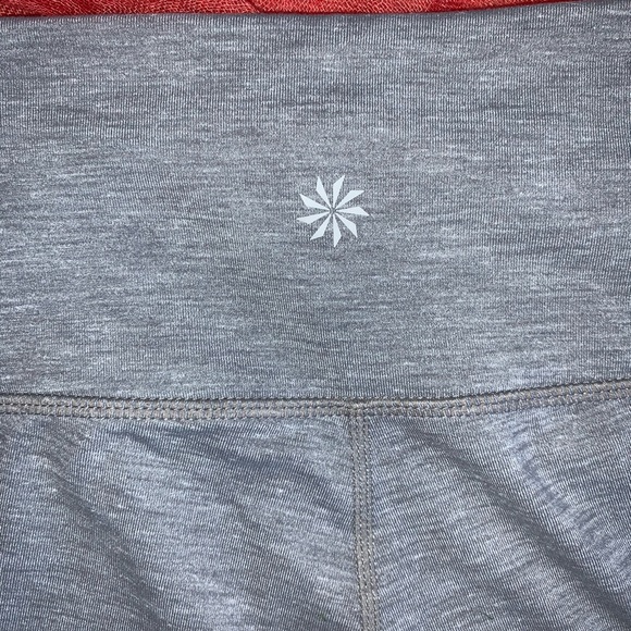 Athleta Chaturanga High Rise Leggings Gray Small - Picture 8 of 13